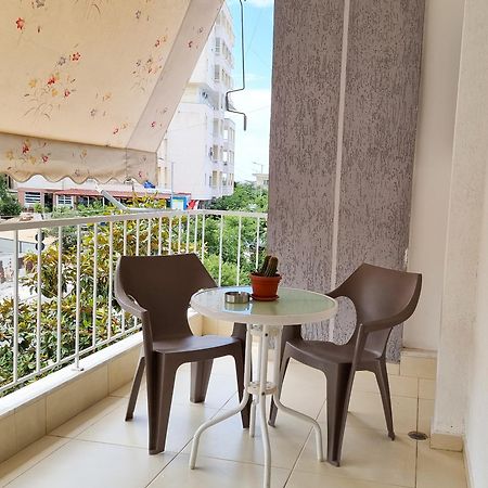 Arte Apartment Sarande Bagian luar foto