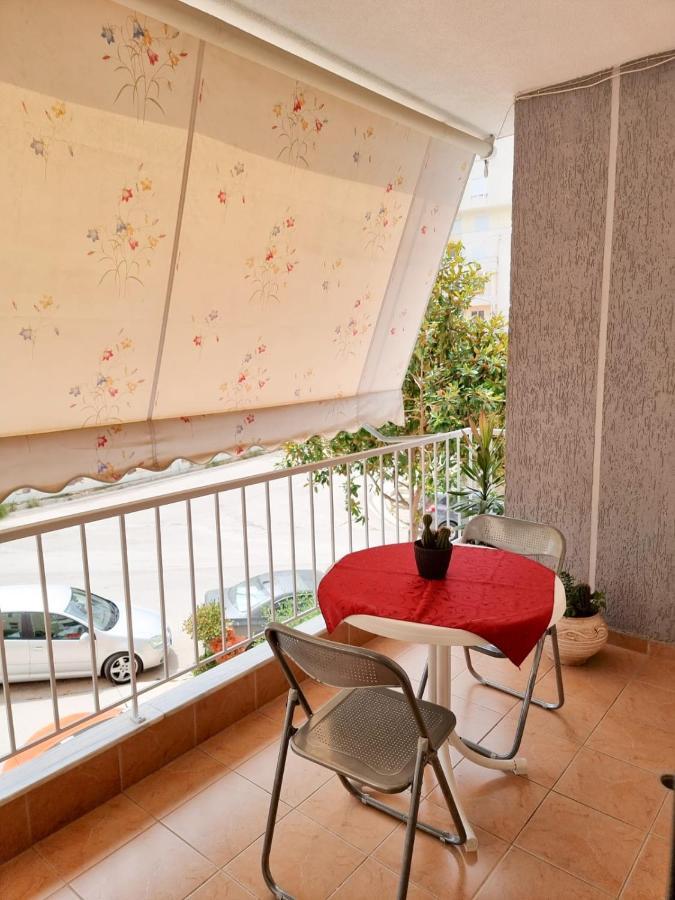 Arte Apartment Sarande Bagian luar foto
