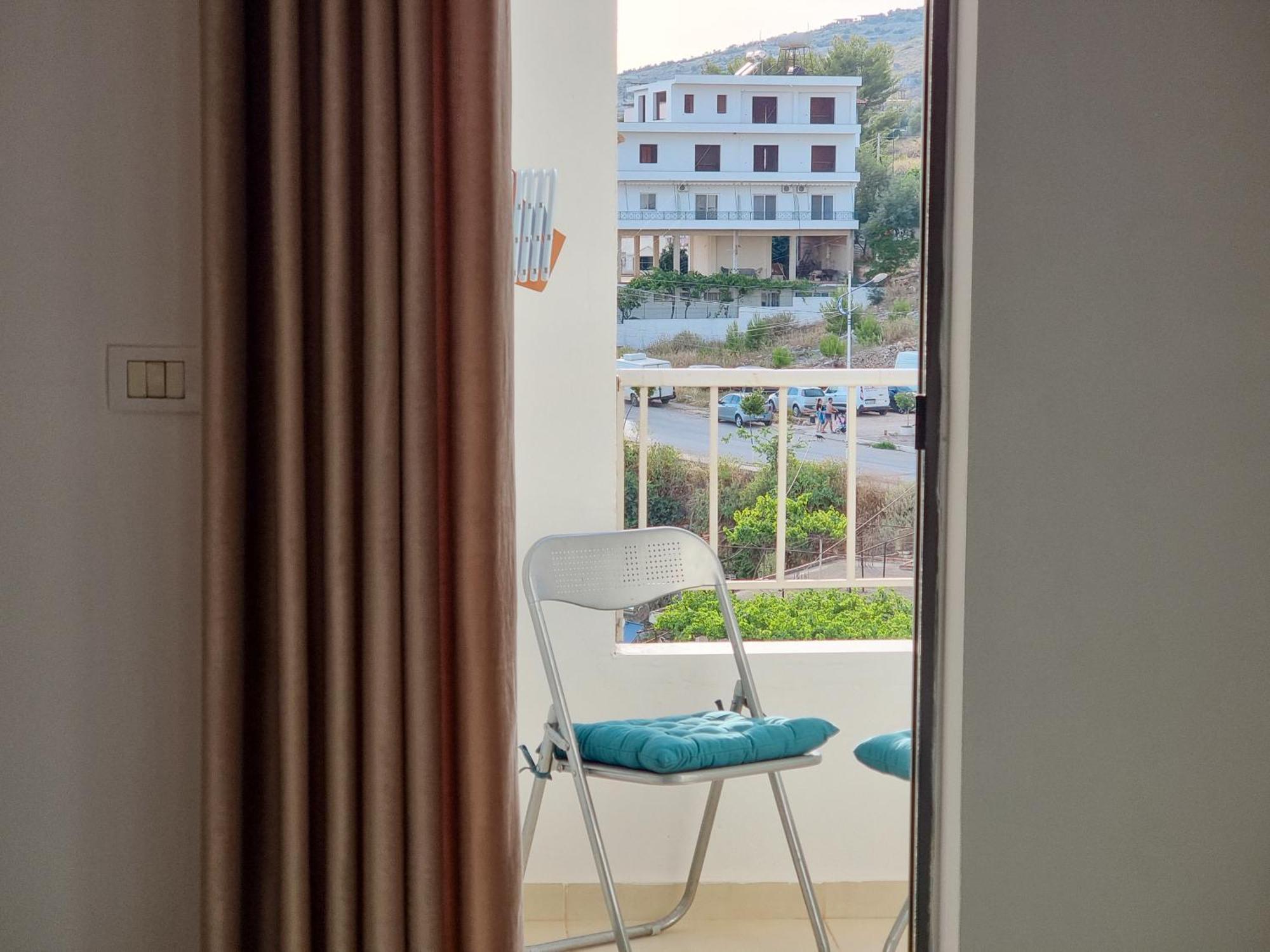 Arte Apartment Sarande Bagian luar foto