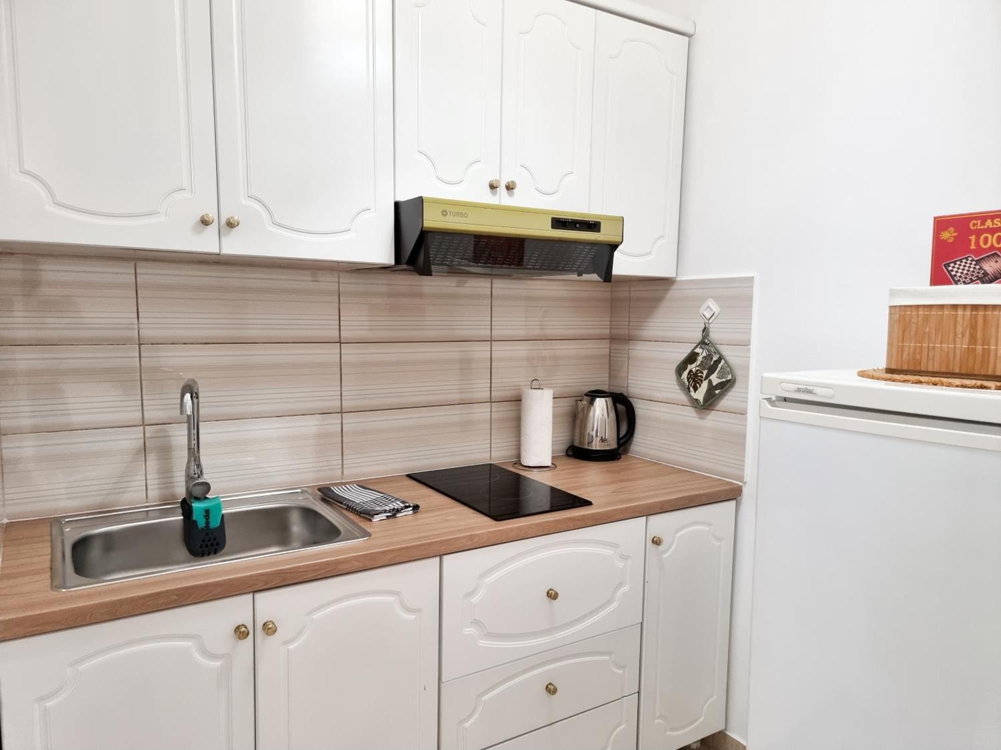 Arte Apartment Sarande Bagian luar foto